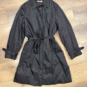 Vintage Y2K Prada Dark Brown
Nylon Belted Trench